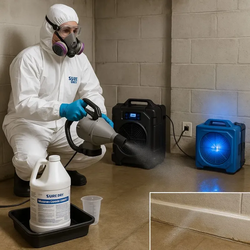 Sanitization and Odor Removal process in Chittenden County, VT